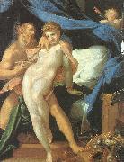 SPRANGER, Bartholomaeus Vulcan and Maia af Spain oil painting artist